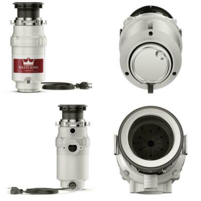 Waste King Garbage Disposal Legend Series 1/3 HP Continuous Feed Stainless Steel