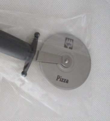Iglo Pizzaschneider Messer Pizzamesser Pizzaroller aus Edelstahl NEU OVP