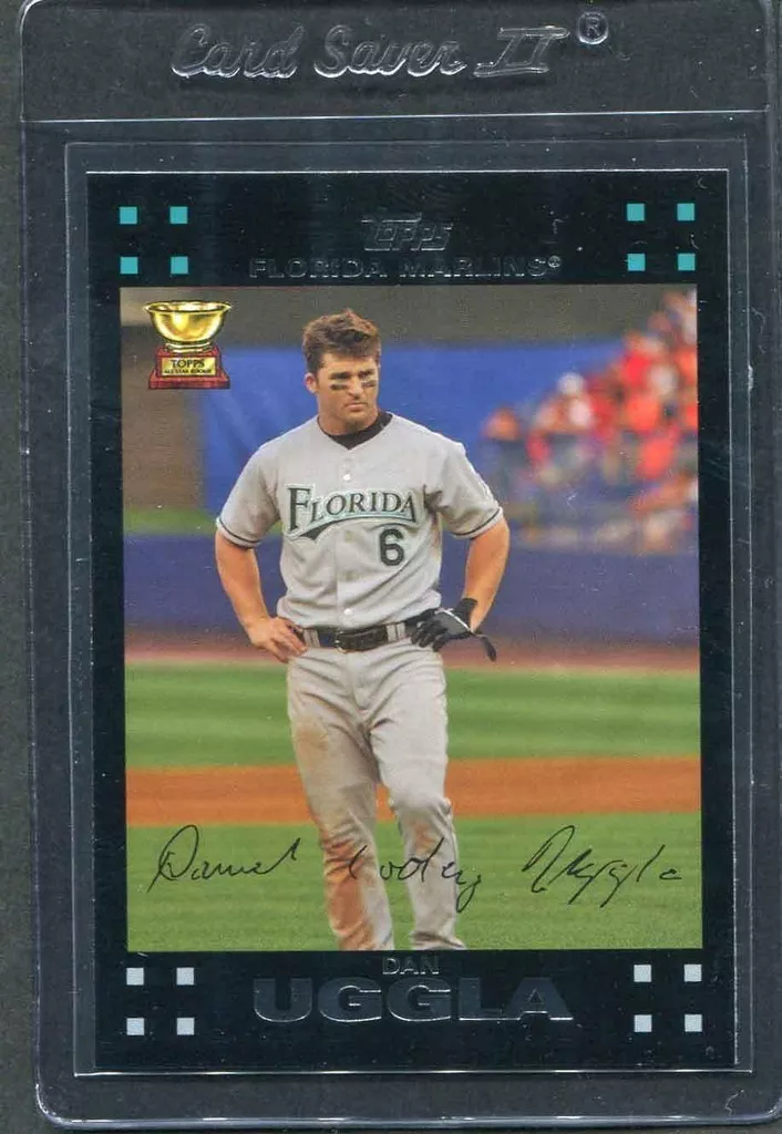 Dan Uggla trading card