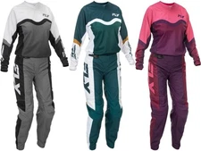 Fly Racing Women's F-16 Jersey & Pant Combo Set MX/ATV Dirt Bike Riding Gear '26