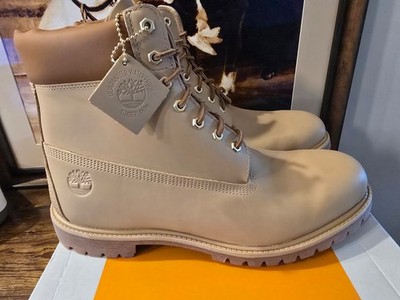 Men's Timberland Premium 6-Inch Waterproof BOOTS Light Brown