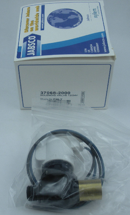 Jabsco 37068-2000 Solenoid For Electric Toilet