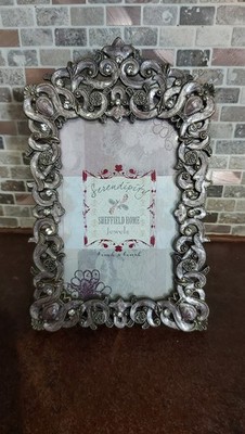 Atemberaubender verzierter Vintage Bilderrahmen Sheffield Home Serendipity