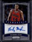 2019-20 Panini Prizm Rick Mahorn Penmanship Auto Autograph #PM-RMH Pistons