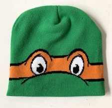 Nickelodeon Teenage Mutant Ninja Turtles Knit Winter Hat Beanie Cap Green  NEW
