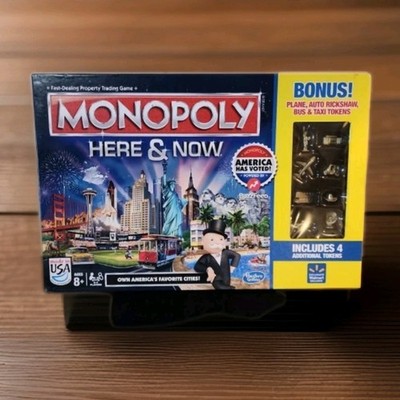 Monopoly  ''Here and Now'' World Edition Board Game Limited Edition.  (POEC)
