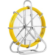 Fish Tape Fiberglass Reel Wire Cable Running Rod Duct Rodder Fishtape Puller ...