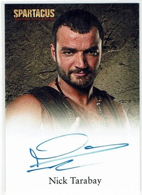 2009 Spartacus Blood and Sand Nick Tarabay as Ashur Auto/Au M/NM