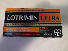 1 Lotrimin Ultra EXP 9/2027 Foot Anti-Fungal Cream 1.1 Oz. 30g Imperfect Box