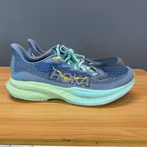 Hoka One One MACH 6 Running Sneakers Men's Size 9D Multicolor 1147790-DDW