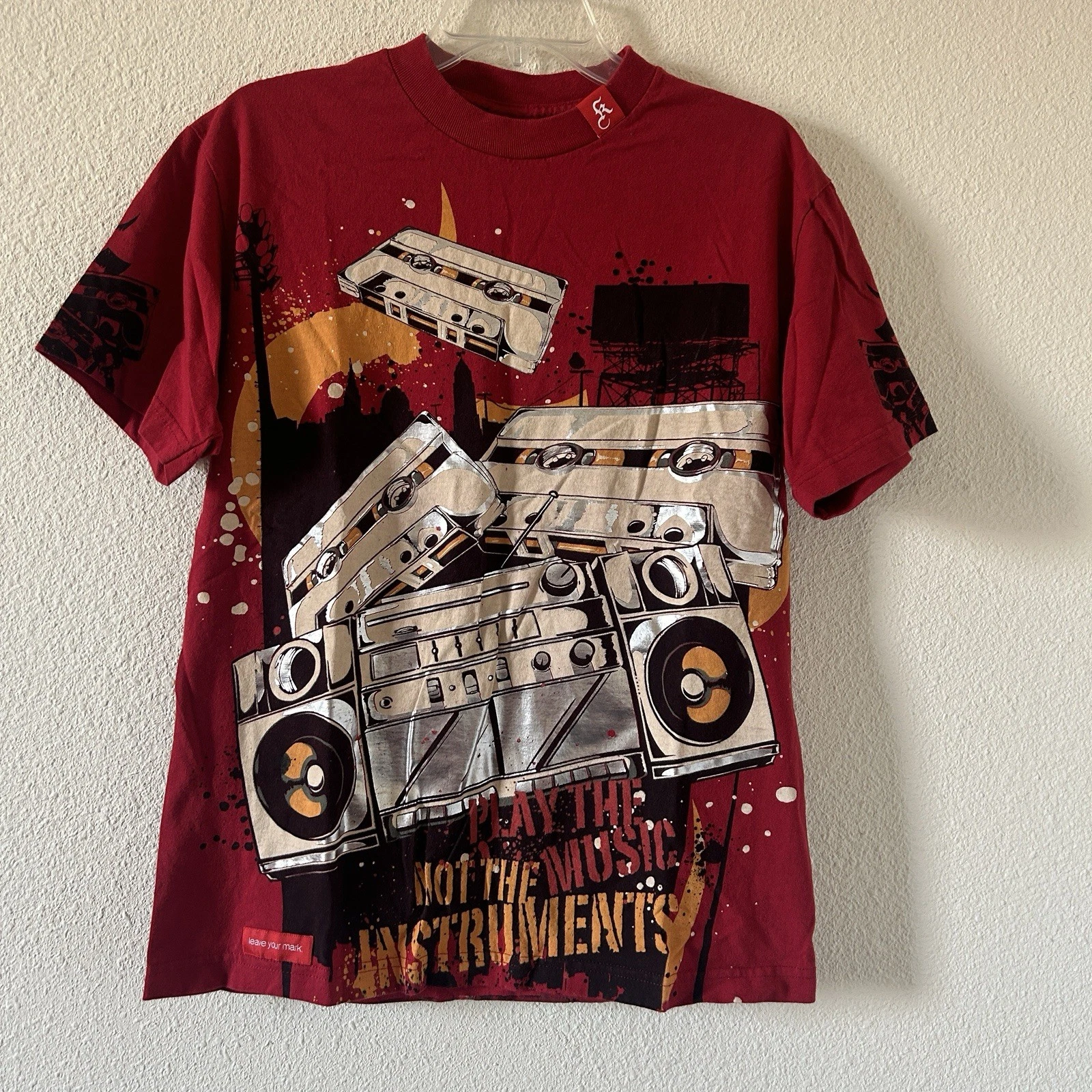 Kallusive Graphic T-shirt Hip Hop Men’s Red Silver Unisex Street Wear Casual
Opens in a new window o
