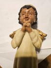 African American Celestial Angel, Little Girl, 7” Tall, Nativity Replacement — photo 8