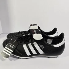 NEW Adidas Copa Mundial Soccer Cleats Black White 015110 Leather Germany Mens 11