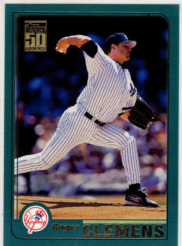 2000 Topps Baseball Roger Clemens No. 170 New York Yankees - Bild 1 von 2