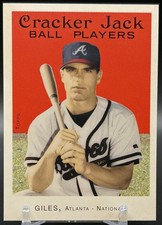 2004 Topps Cracker Jack - SP Marcus Giles #165 Atlanta Braves Short Print