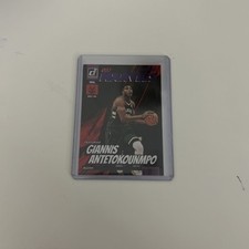 2022-23 Donruss Giannis Antetokounmpo Net Marvels Purple Press Proof #2 Bucks