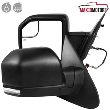 Side Mirrors Fits 2003-2006 Ford Expedition Power Heated+LED Signal Left+Right