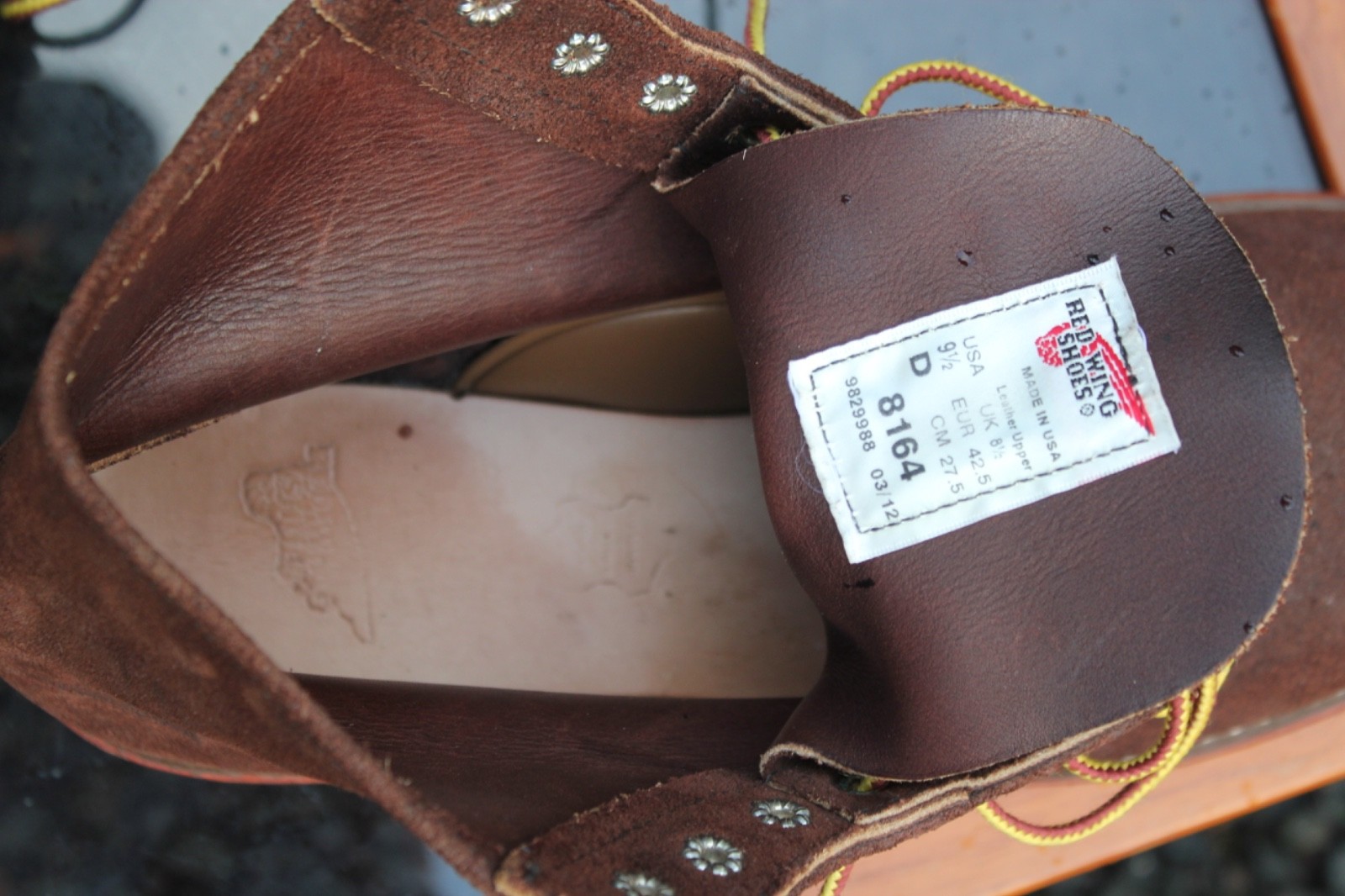 Red Wing Boots 8164 Classic Round Toe Java Mulesk… - image 8