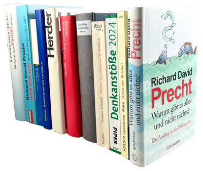  ️ 12x Philosophie - Precht Herder Kierkegaard Bücherpaket Sammlung Konvolut