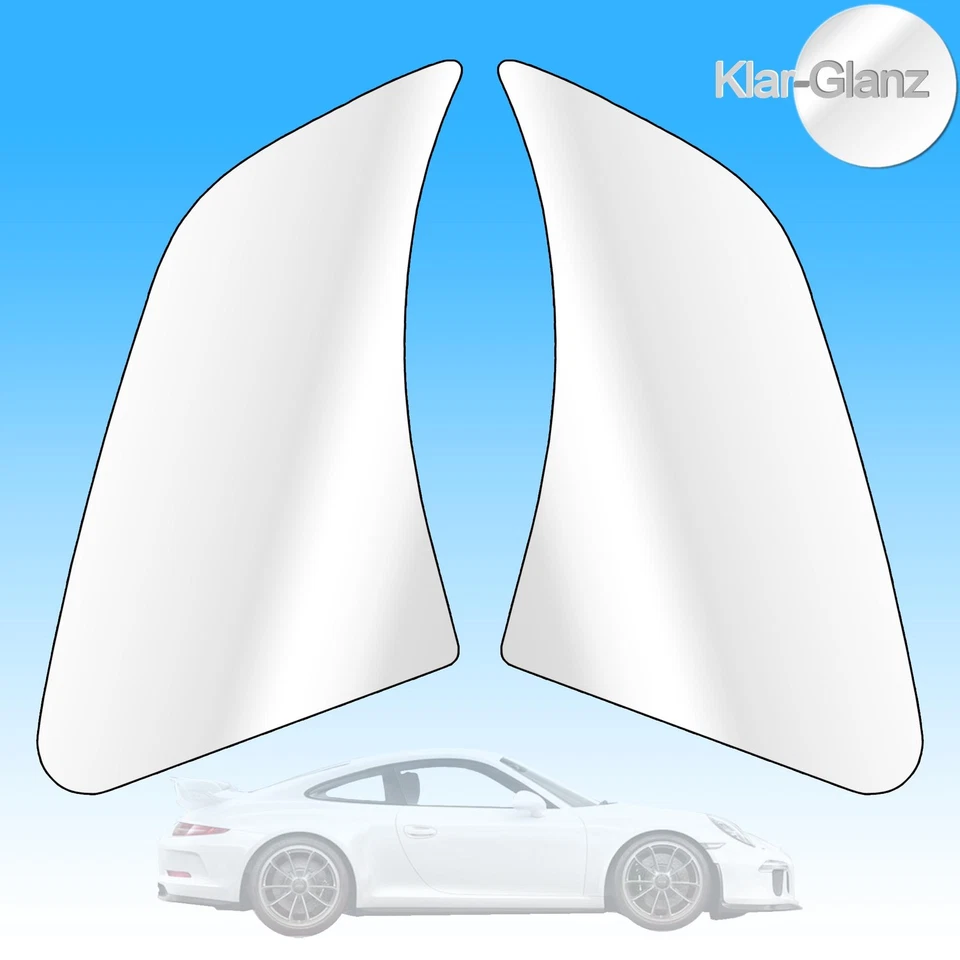 JAWERK Pellicola paracolpi per PORSCHE 911 991 Facelift fino al 06/2018 KIT trasparente