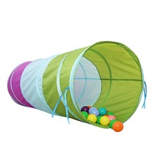 Crawling Play Tunnel  Pop Up Portable Rainbow Tunnel  for Children, Toddler...