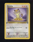 Auction #2 1999 Pokemon Jungle 1st Edition #56/64 Meowth