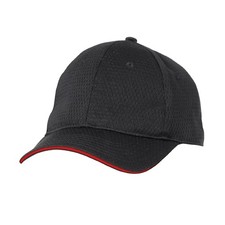 Chef Works BCCTRED Cool Vent Black/Red Baseball Cap
