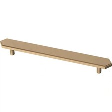 (5 Pack) 6-5/16 inch Elongated Hex Pull Champagne Bronze