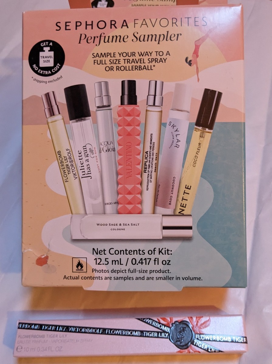 香水(女性用) (M29)SEPHORA FAVORITES SEPHORA FAVORITES Vacation Perfume 8 Pc Sampler W/ Travel Size