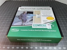 Smart Caregiver Wireless Bed Alarm System - Cordless Weight Sensing Bed Alarm Pa