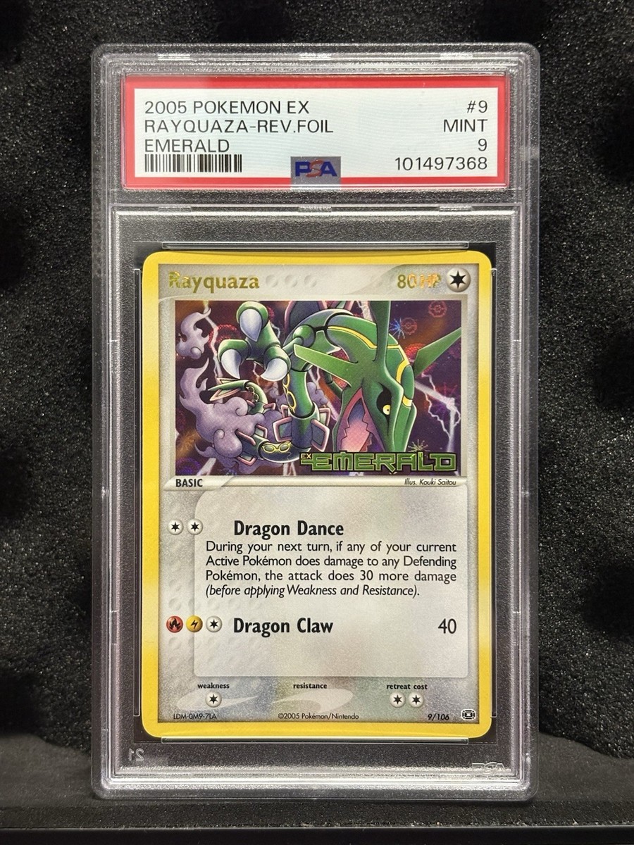 ポケモンカードゲーム Rayquaza EX Emerald [Reverse Holo]9/106 Rayquaza 9/106 Emerald Holo for sale online | eBay