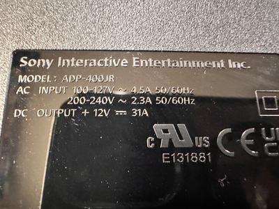 Power Supply ADP-400JR Replacement for Sony PS5 SLIM CFI-2115 | eBay