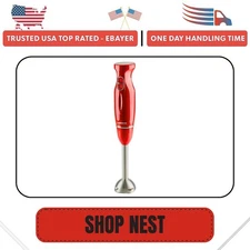 OVENTE HS560R Electric Handheld Mixer - Red