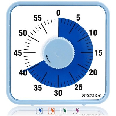 7.5'' Visual Countdown Timer - Navy Blue