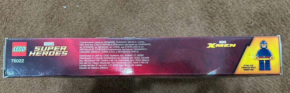 LEGO Marvel: X-Men Vs. the Sentinel (76022) Damage Box Retired Set - Image 3 of 4