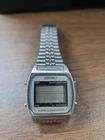 Vintage Seiko A904-5009 LCD Watch 1980s Alarm/Chronograph Needs Battery
