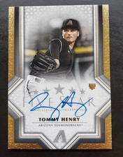 2023 Topps Five Star Tommy Henry RC Auto #FSA-TH Diamondbacks