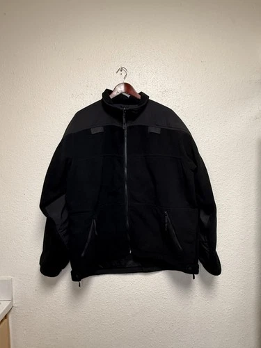 5.11 Tactical Series Black Fleece Full Zip Jacket w/ Zipped Pockets XL 109614 image 5