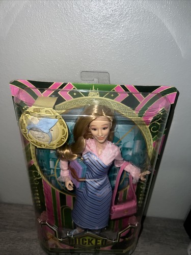 Wicked Glinda At Shiz University 2024 Mattel With Misprint Error New - Picture 5 of 11