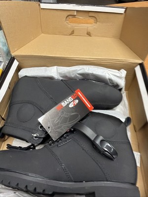Joe Rocket Big Bang 2.0 Mens Size 8 Motorcycle Riding Boots Black 1287-0008