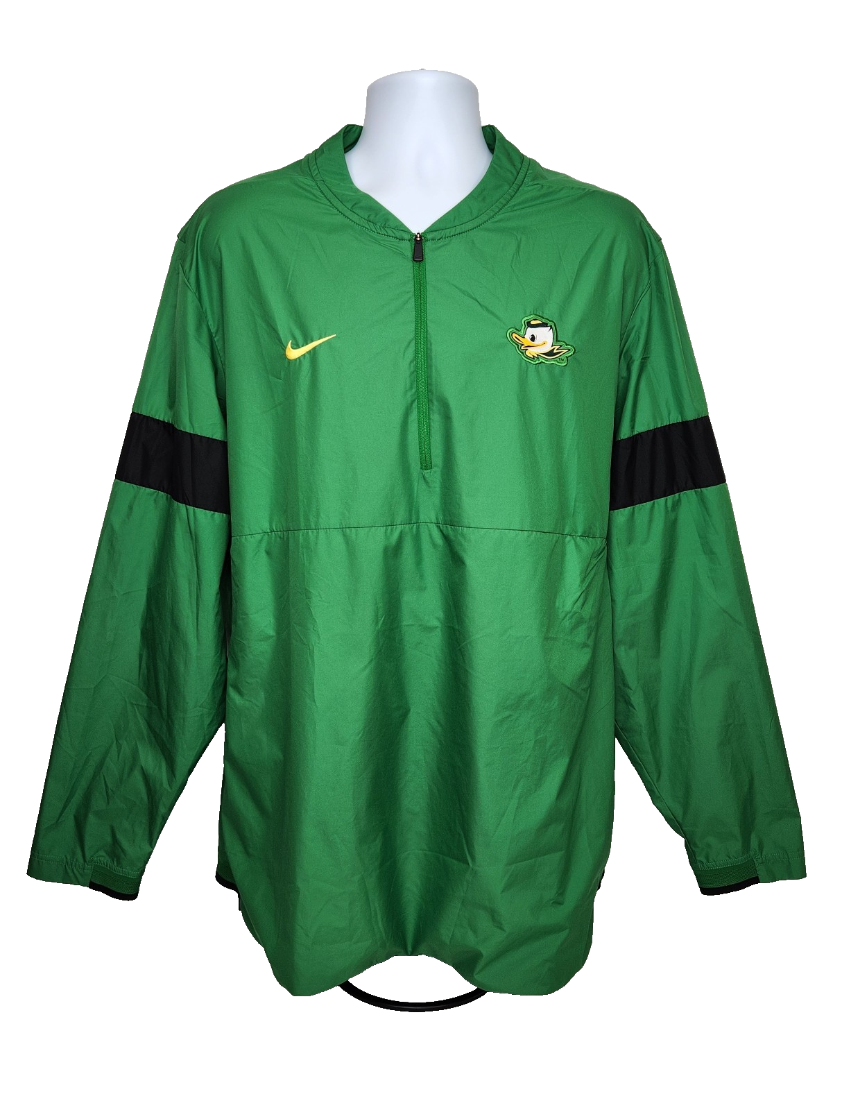 SACAI X NIKE Oregon DUCKS Football SQUADRA EMESSA NIKE GIACCA leggera 1 4 zip uomo 2XL