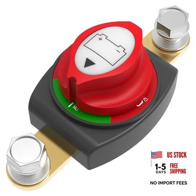 #ad #ad Battery Disconnect Switch On Off Side Post Battery On Off 275A Side Post $20.75