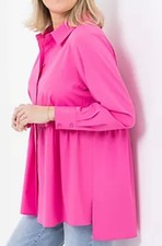 KILIAN KERNER SENSES Tunikabluse, Langarm hinten länger Knopfleiste leger weit42