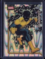 2026 Topps Chrome Marvel Comics #172 Sunspot RayWave Refractor