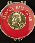 1963 Franklin Half Dollar Proof  Uncirculated Mint Silver 50c US Coin