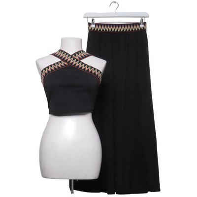 Shein, Set, Größe: 38, Schwarz/Mehrfarbig, Chevron #FtO