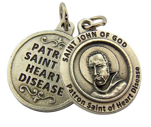 Saint John of God Medal Pendant 