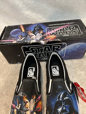 Vans x Star Wars Classic Slip On A New Hope Size 9 VN0XG8DJK