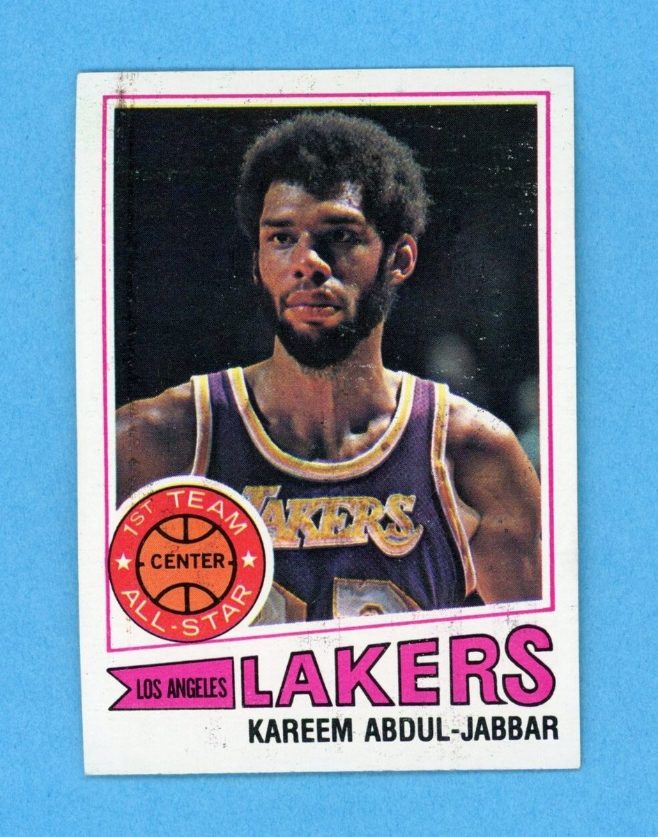 1977-78 Topps #1 Kareem Abdul-Jabbar Los Angeles Lakers Basketball 