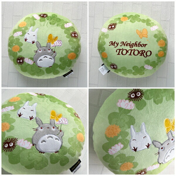 Ghibli My Neighbor Totoro dust bunny Min Cushion Clover Flowers
